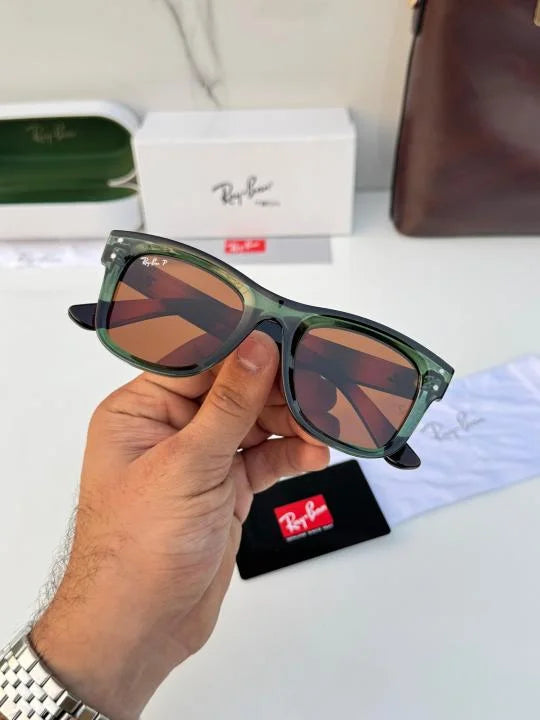 Ra_yban 0502 olive tiger brown