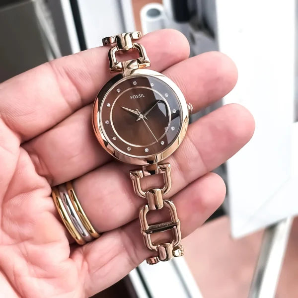 Fo_ss_il Watch Brown